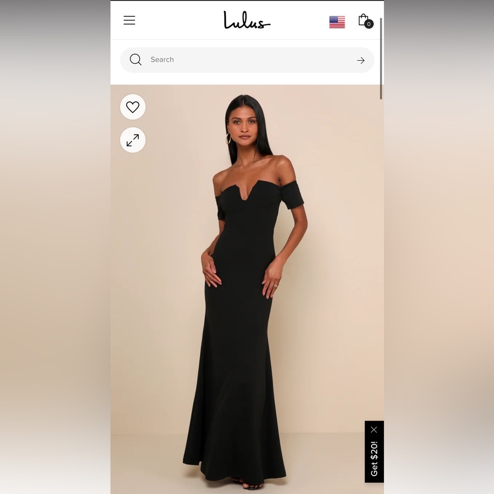 Lulus Lynne Maxi Dress - NWT - small